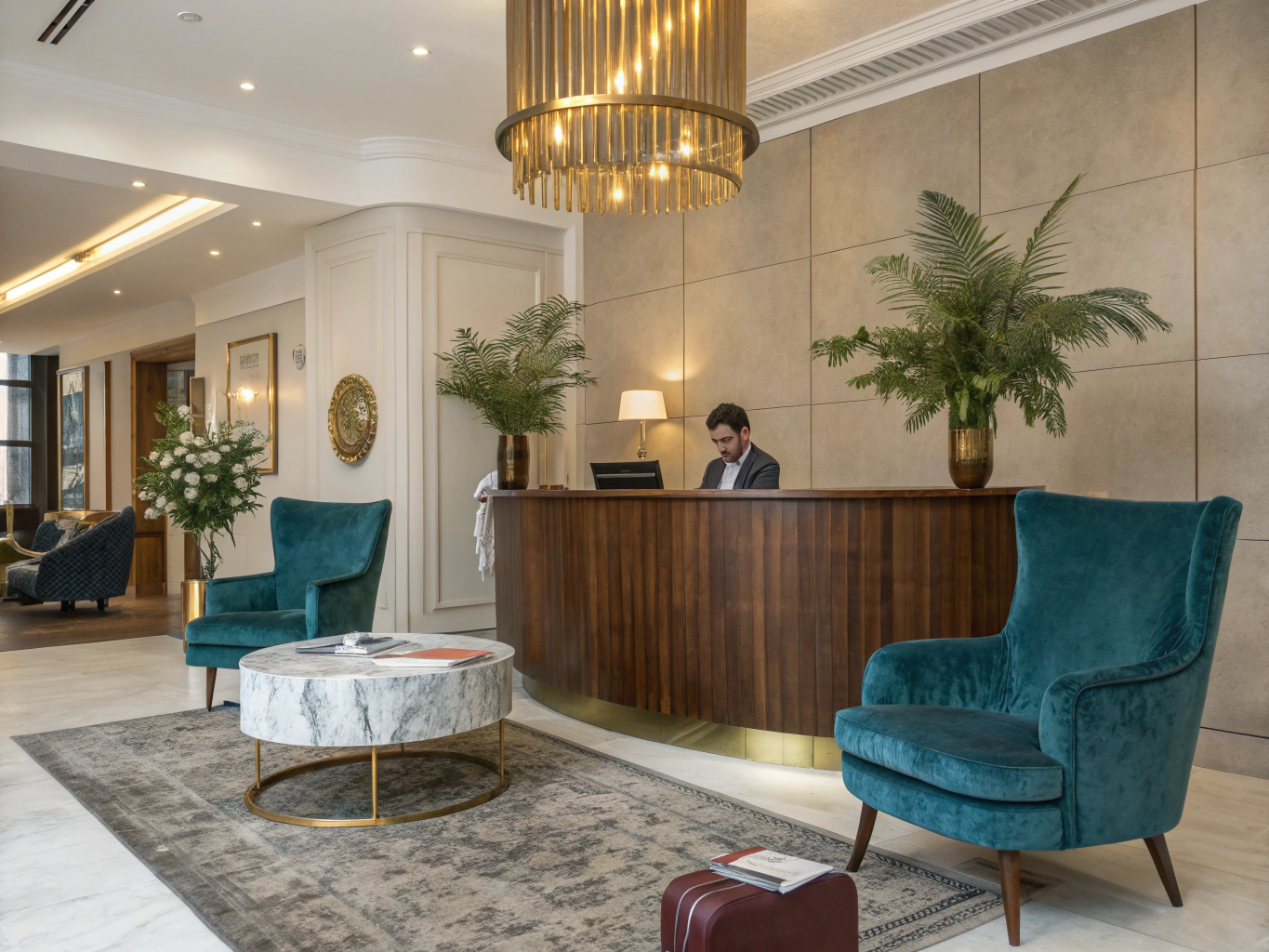 Boutique Hotel Reception