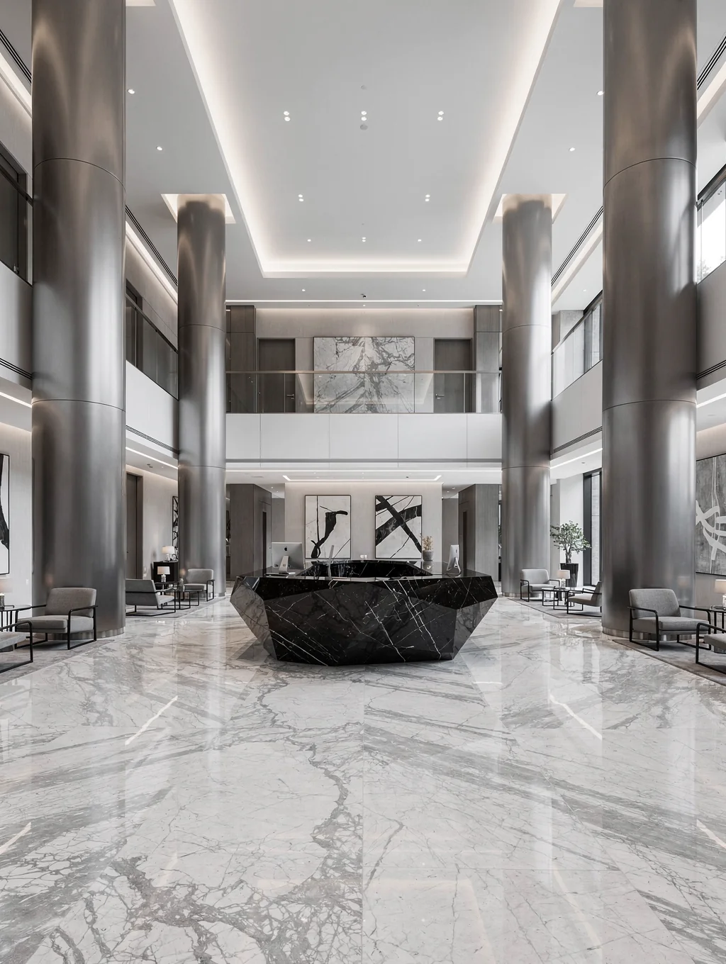 Luxury Lobby Transformation